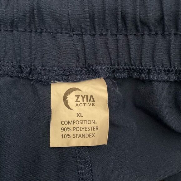 Zyia Men’s size XL Blue Athletic Shorts Drawstring Elastic Waist 9” Inseam - Picture 7 of 9